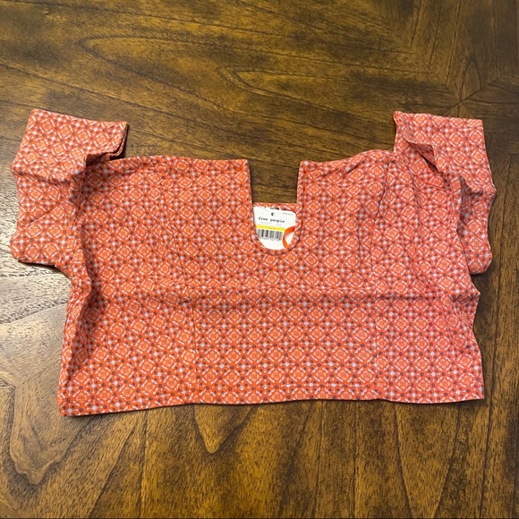 Free People Lucky Now Brami Off-the-Shoulder Crop - Picture 7 of 7